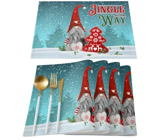 Christmas Placemat Non-slip Heatproof Placemat, Christmas decorations, Christmas lights, Christmas tree ornaments, Christmas wreaths, Christmas garlands, Christmas stockings, Christmas tree toppers, Christmas village sets, Christmas figurines, Christmas table decorations, Christmas centerpieces, Christmas tree skirts, Christmas tree stands, Christmas yard decorations, Christmas outdoor lights, Christmas inflatables, Christmas candles, Christmas stockings holders, Christmas 