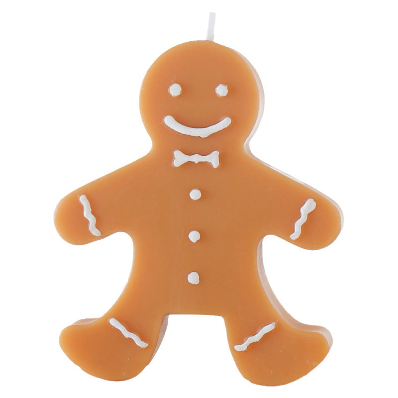 Christmas Gift Gingerbread Man Aromatherapy Candle