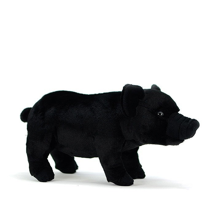 Black Plush Plush Toy Cute Stuffed Animals, stuffed animals, weighted stuffed animal, stuffed animal​, highland cow stuffed animal, Plush Toys, Soft Toys, Teddy Bear, plush​, plushies, Decognomes, Plush doll
