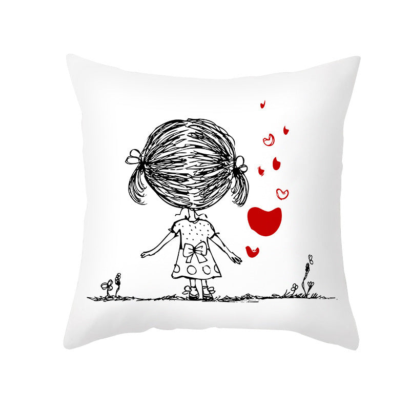 Home Valentine's Day Throw Pillow Cover, valentines day, shop valentine's day deals, valentines, valentine's day gifts, valentine day, valentines day gifts, valentines day decor, Decognomes,  valentine decoration, valentines day decoratio, valentine decor, valentines decor, valentines decorations
