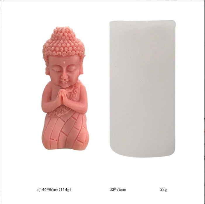 Guanyin Buddha Food Grade Silicone Mold Clay Dropping Glue, Silicone candle molds, Christmas tree candle molds, Halloween pumpkin candle molds, Easter egg candle molds, Animal candle molds, Sea creature candle molds, Fruit candle molds, Geometric candle molds, Abstract candle molds, DIY candle making molds,
