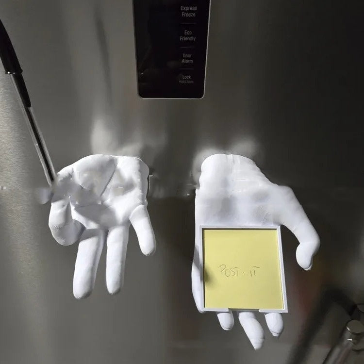 Halloween Refrigerator Magnetic Hand Can Be Placed Note Decoration Props