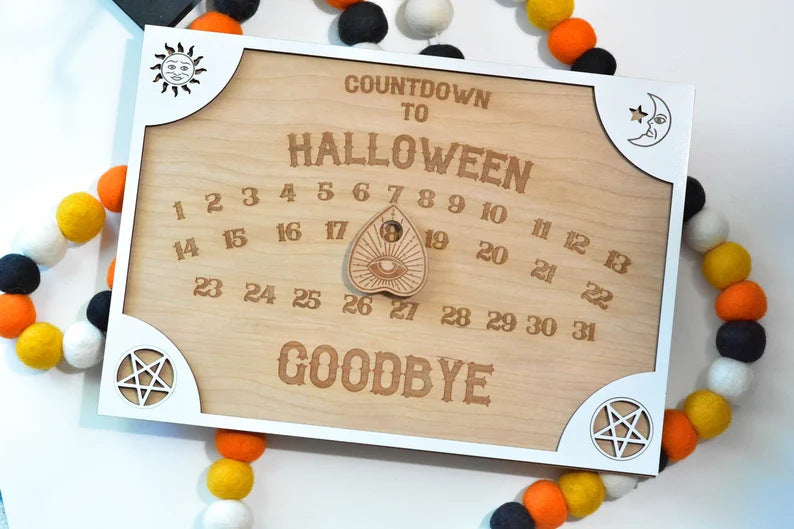 Halloween Countdown Calendar Decoration