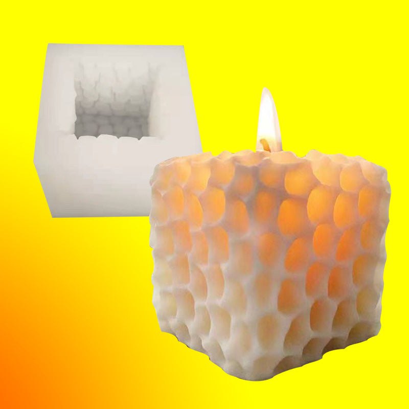 Nest Candle Silicone Mold DIY Gypsum