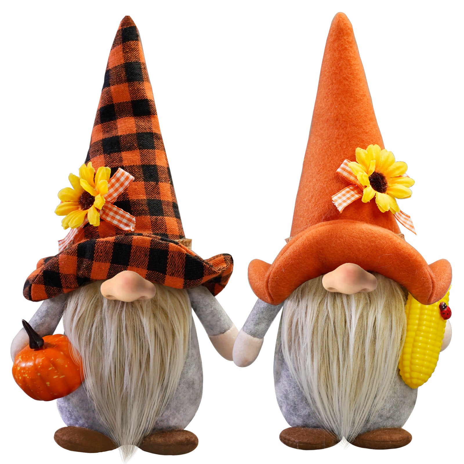 Harvest Festival Pumpkin Faceless Doll Toy Decoration