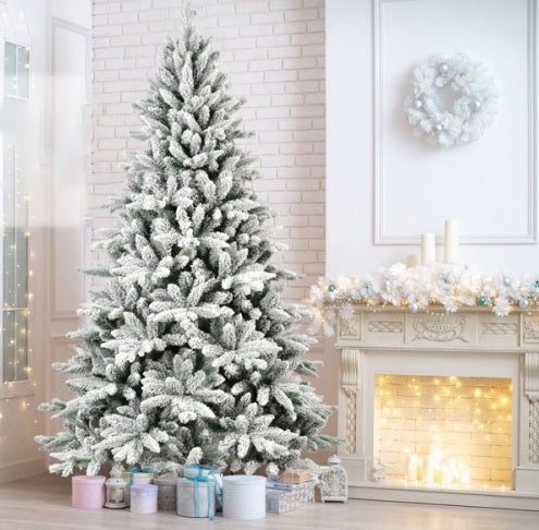 6FT PE&PVC Artificial Christmas Tree With 1100 Branch