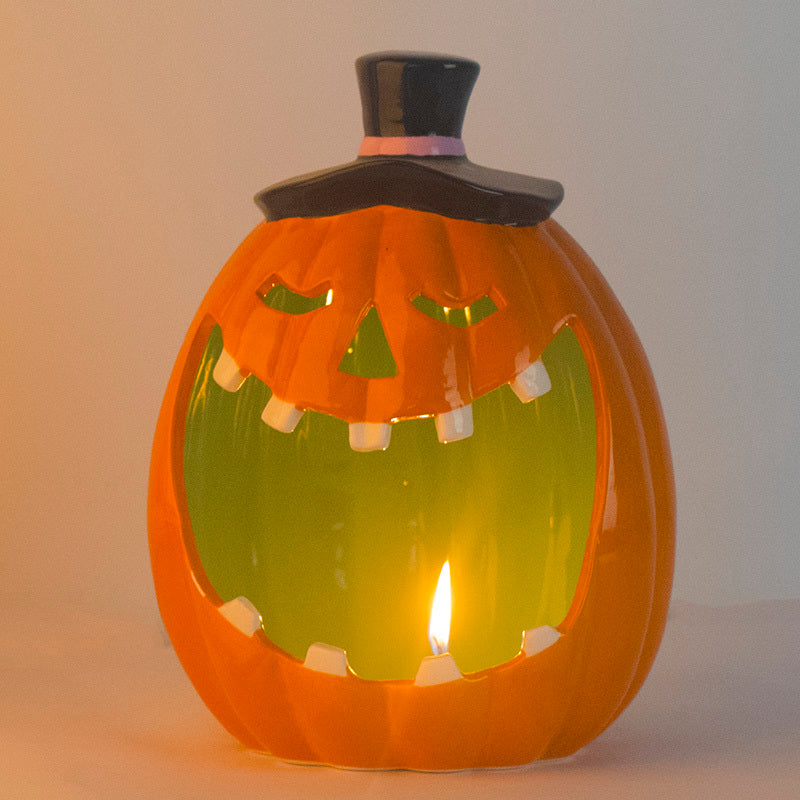 Pumpkin Ghost Halloween Event Atmosphere Decorations, Pumpkin lanterns, Jack o Lanterns, Halloween Lights, Halloween Decoration Ornaments, Halloween inflatables, carved pumpkins, Halloween wreaths, Halloween Candles.