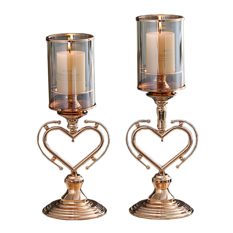 Dinner European Luxury Glass Candle Holder Ornament, candle holder, candle stick holder, glass candle holder, iron candle holder, wicker candle holder 2 piece set, candle holders, candlesticks, candle sticks, Luxury candles holders, taper candle holders, candlestick holder, Wooden Candlestick Candle Holder, Metal Candle Holders