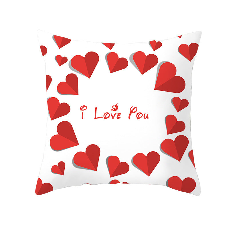 Home Valentine's Day Graphic Print Pillowcase, valentines day, shop valentine's day deals, valentines, valentine's day gifts, valentine day, valentines day gifts, valentines day decor, Decognomes,  valentine decoration, valentines day decoratio, valentine decor, valentines decor, valentines decorations, Valentine's day pillow covers