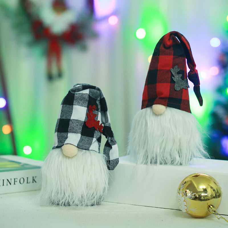 Cloth Forest Elderly Faceless Doll Ornaments