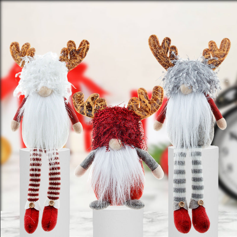 Home Fashion Personalized Christmas Doll Ornaments