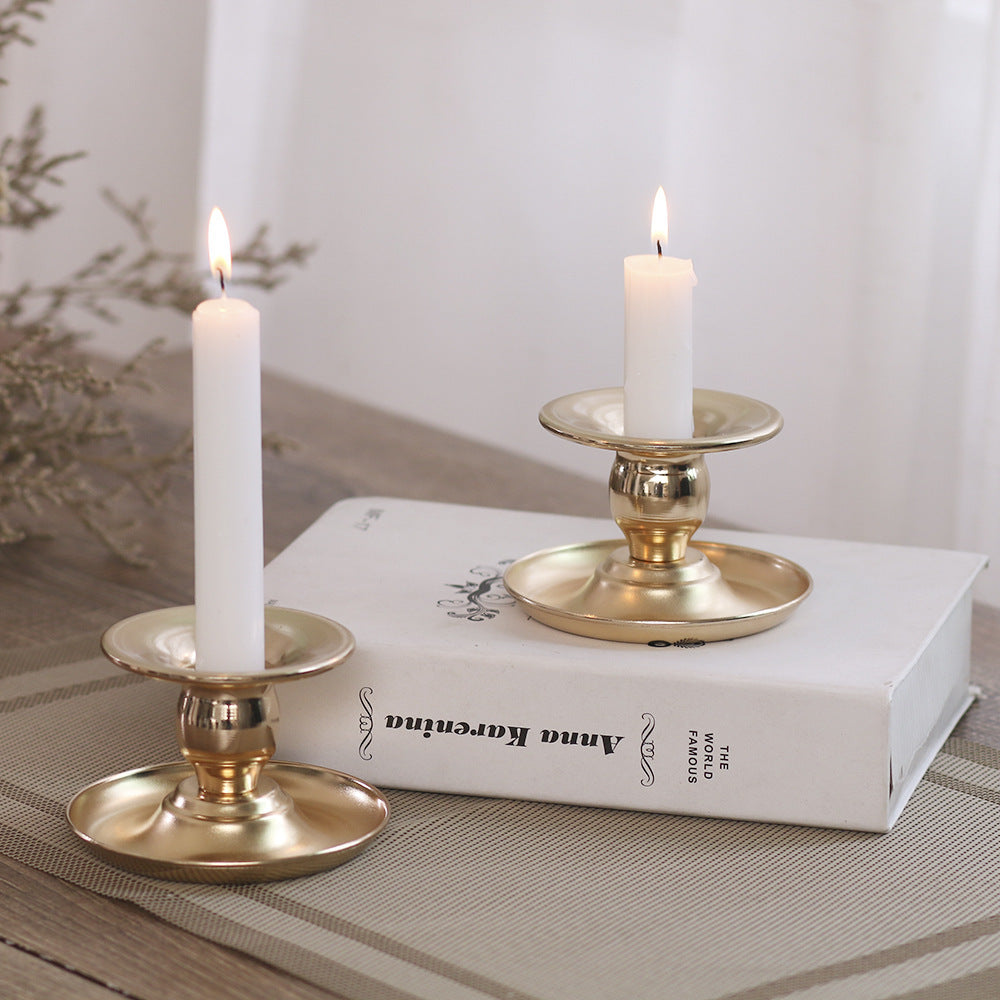 Metal Plating Aroma Candle Cup Home Restaurant Decorations Ornaments