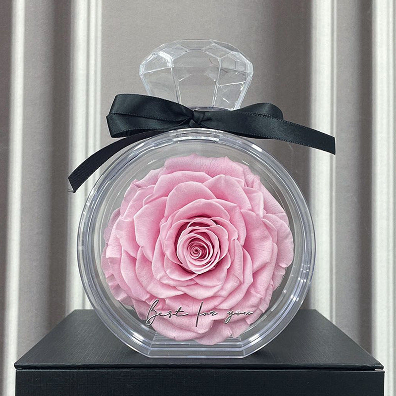 Natural Eternal Flower Ornaments Transparent Cover Dried Rose Gift Box For Christmas New Year Valentine's Day Home Decor, valentines day, shop valentine's day deals, valentines, valentine's day gifts, valentine day, valentines day gifts, valentines day decor, Decognomes,  valentine decoration, valentines day decoratio, valentine decor, valentines decor, valentines decorations
