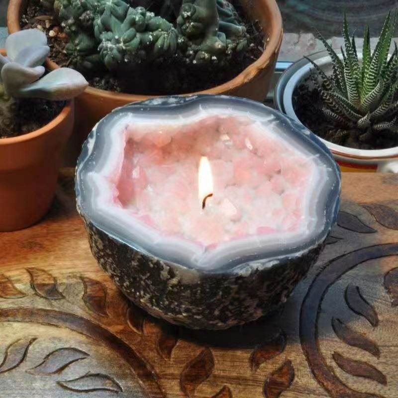 Creative Candle Bowl Vintage Aromatherapy Resin Crafts