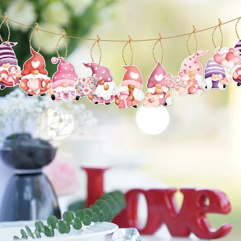 Valentine's Day decor, Romantic home accents, Heart-themed decorations, Cupid-inspired ornaments, Love-themed party supplies, Red and pink decor, Valentine's Day table settings, Romantic ambiance accessories, Heart-shaped embellishments, Valentine's Day home embellishments