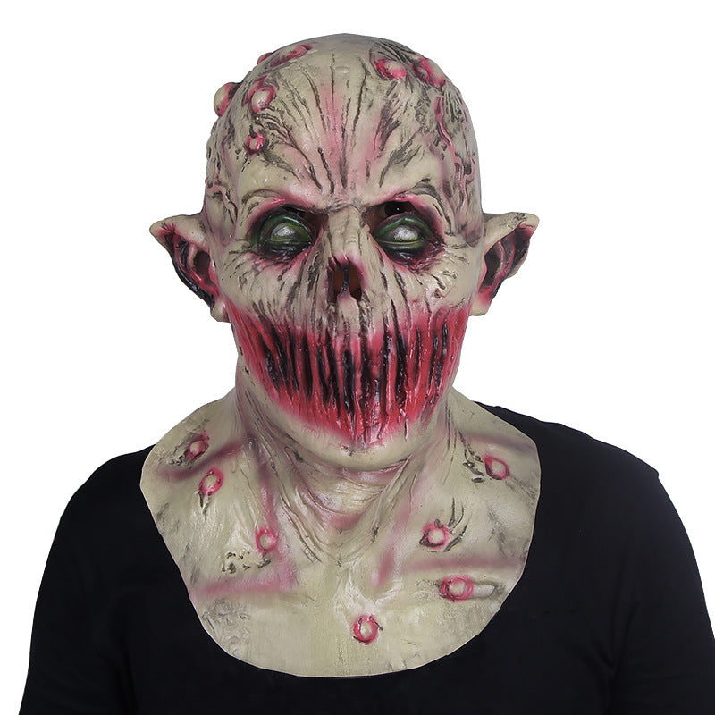 Deadly Silence Vampire Scary Zombie Latex Halloween Masks, Halloween masks, Scary masks, Horror masks, Zombie masks, Skeleton masks, Ghost masks, Witch masks, Vampire masks, Werewolf masks, Clown masks, Monster masks, Alien masks, Animal masks, Day of the Dead masks, Masquerade masks, Full-face masks, Half-face masks, Latex masks, Silicone masks, Foam masks, LED masks, Glowing masks, 3D masks, Funny masks, Pop culture masks,