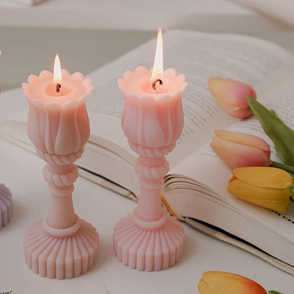 Birthday Gift Wedding Romantic Fragrance Candle Decoration, Geometric candle molds, Abstract candle molds, DIY candle making molds, Decognomes, Silicone candle molds, Candle Molds, Aromatherapy Candles, Scented Candle,