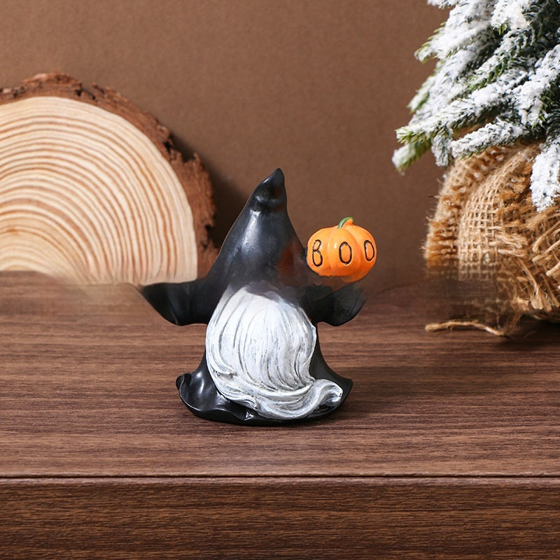 Halloween Gnomes Resin Decorations