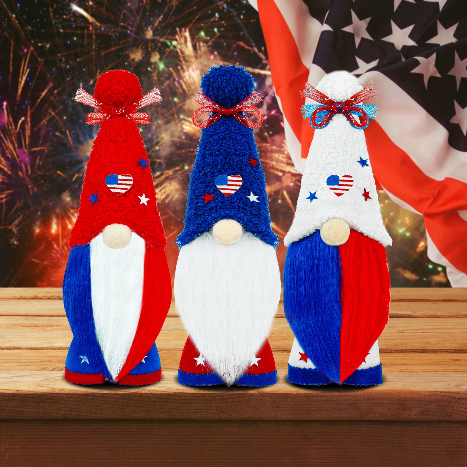 Independence Day Faceless Doll, 4th July gnomes, Independence Day gnomes, Patriotic gnomes, American flag gnomes, Uncle Sam gnomes, Fireworks gnomes, Red, white, and blue gnomes, Bald eagle gnomes, Liberty bell gnomes, Stars and stripes gnomes, Statue of Liberty gnomes, Patriotic decorations, Happy Independence Day gnomes