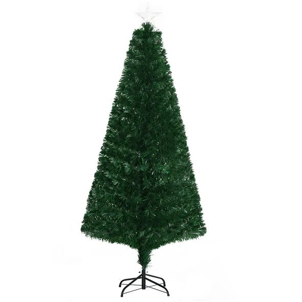 6' Tall Douglas Fir Pre-Lit Artificial Christmas Tree with Realistic Branches, 24 Multi-Color LED Lights, Fiber Optics and 230 Tips, Christmas tree, Artificial Christmas tree, Real Christmas tree, Miniature Christmas tree, Tabletop Christmas tree, Pre-lit Christmas tree, Flocked Christmas tree, White Christmas tree, Black Christmas tree, Ceramic Christmas tree, Christmas tree topper, Christmas tree skirt, Christmas tree stand, Christmas tree storage bag, Christmas ornaments, Glass Christmas ornaments,