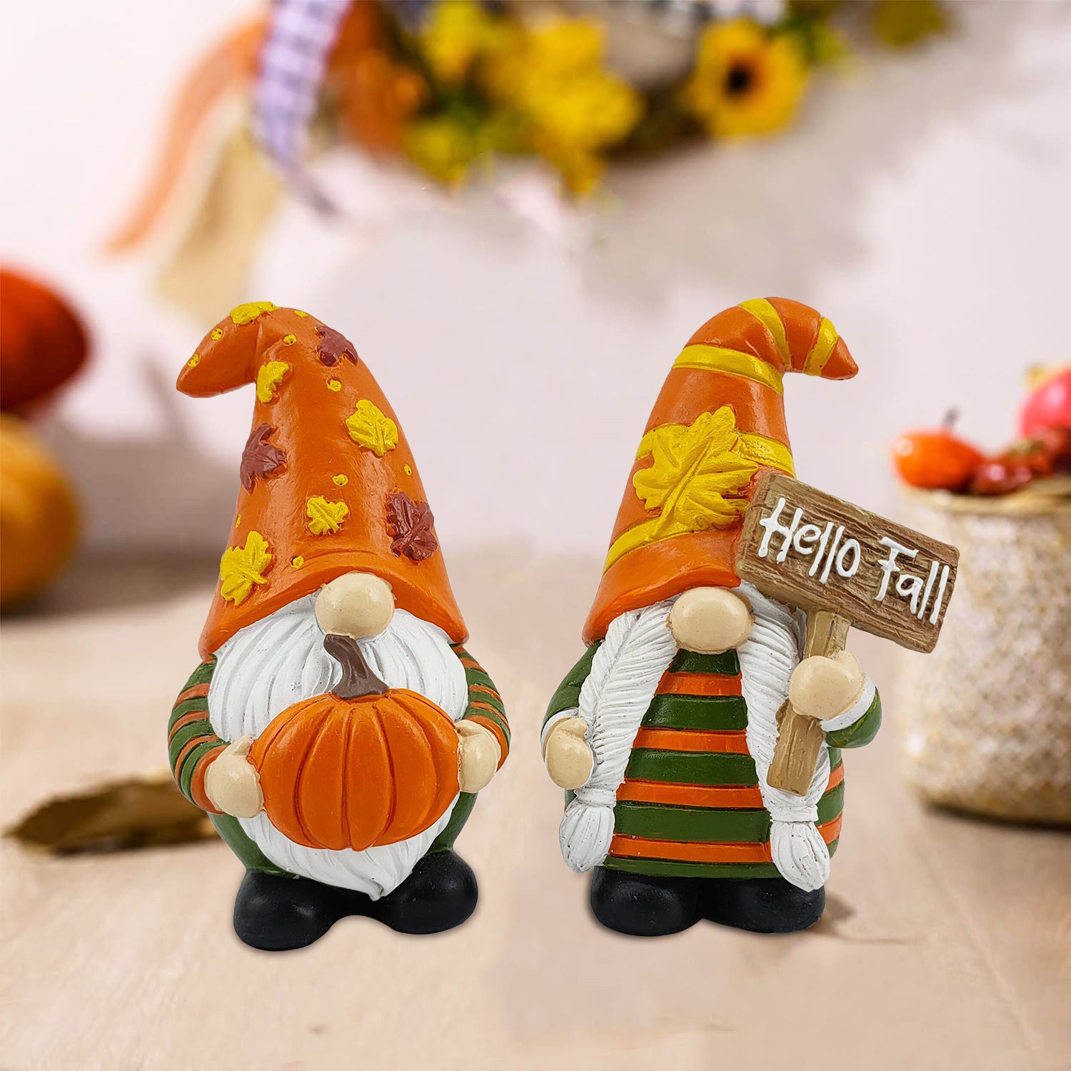 Thanksgiving Resin Crafts Autumn Ornaments