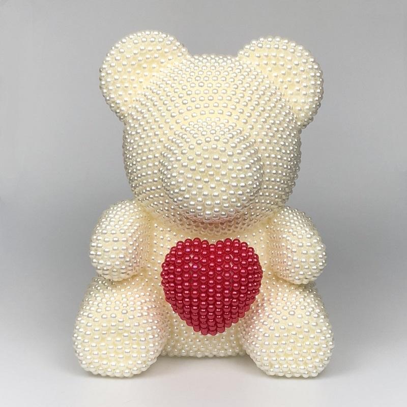 Pearl Valentine's Day Christmas Foam Bear, valentines day, shop valentine's day deals, valentines, valentine's day gifts, valentine day, valentines day gifts, valentines day decor, Decognomes,  valentine decoration, valentines day decoratio, valentine decor, valentines decor, valentines decorations
