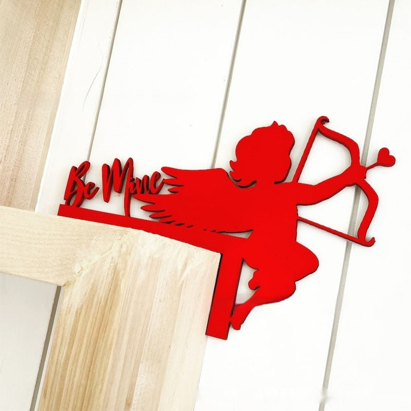 Valentine's Day Wooden Door Frame Corner Decoration, Door Frame Decoration, valentines day, shop valentine's day deals, valentines, valentine's day gifts, valentine day, valentines day gifts, valentines day decor, Decognomes,  valentine decoration, valentines day decoratio, valentine decor, valentines decor, valentines decorations