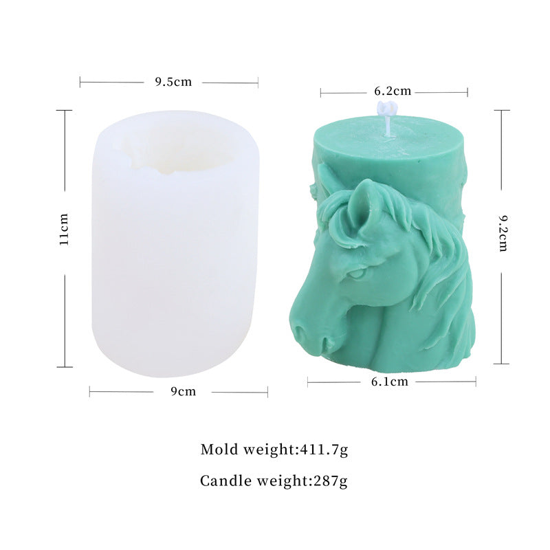 Geometric Small Animal Food Grade Liquid Silicone Candle Mold, Geometric candle molds, Abstract candle molds, DIY candle making molds, Decognomes, Silicone candle molds, Candle Molds, Aromatherapy Candles, Scented Candle, 