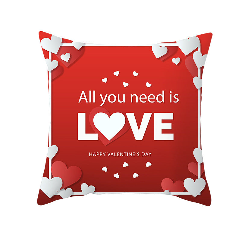 Home Valentine's Day Graphic Print Pillowcase, valentines day, shop valentine's day deals, valentines, valentine's day gifts, valentine day, valentines day gifts, valentines day decor, Decognomes,  valentine decoration, valentines day decoratio, valentine decor, valentines decor, valentines decorations, Valentine's day pillow covers