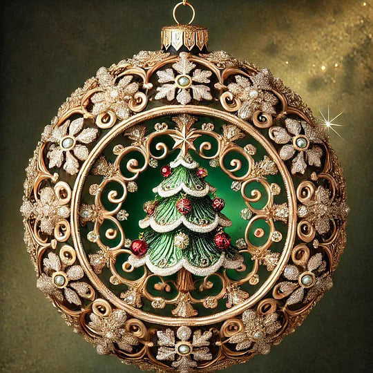 Acrylic Print Pendant Christmas Tree Decoration