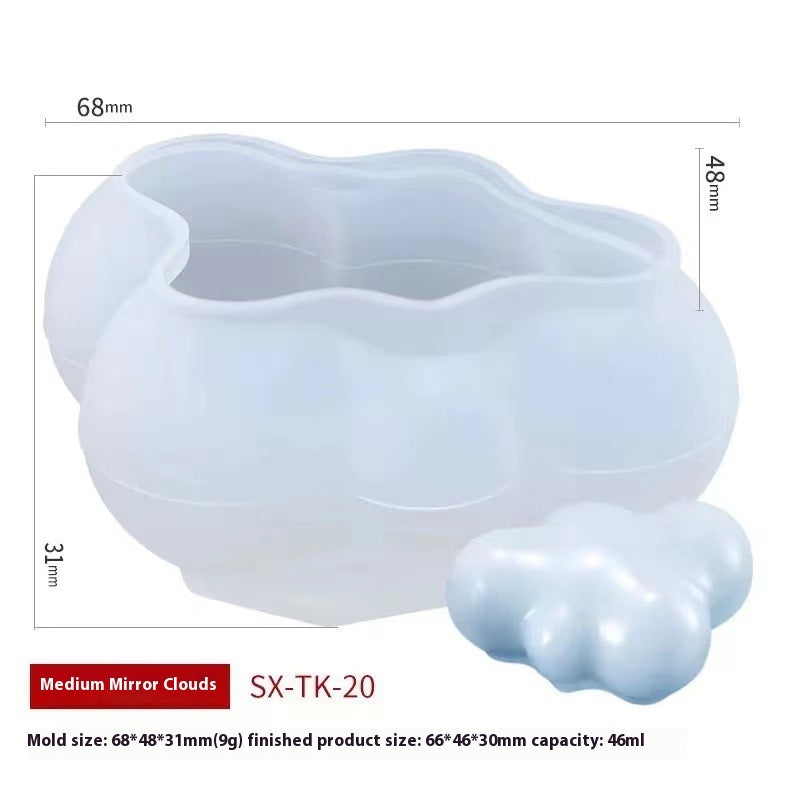 Cloud Aromatherapy Candle Soap Plaster Silicone Mold