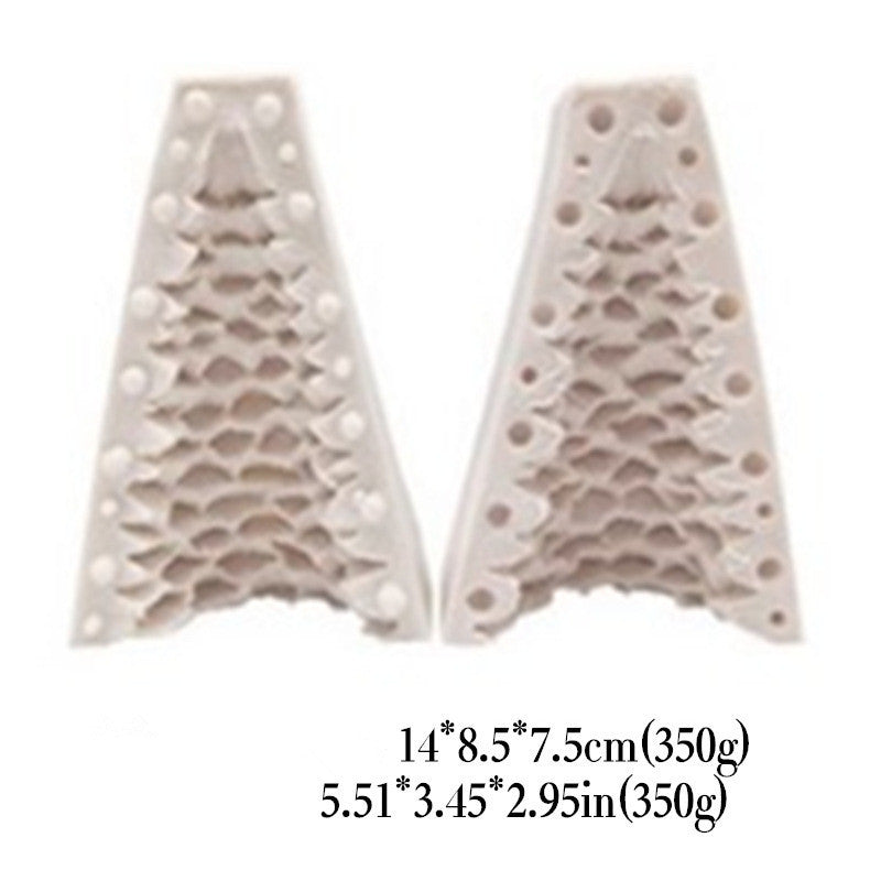 New Pine Cone Shape Silicone Mold Fondant Cake Decoration Mold