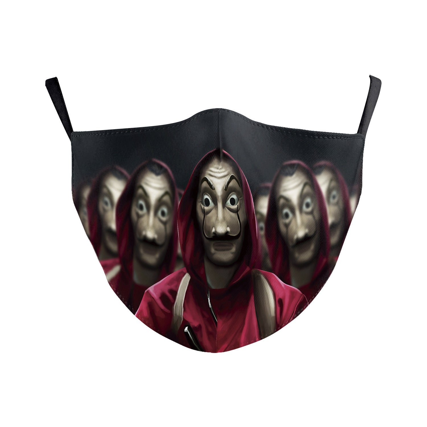 Halloween Double-layer Ear Washing Creative Digital Printing Mask