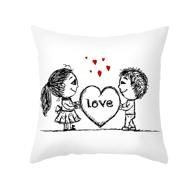 Home Valentine's Day Throw Pillow Cover, valentines day, shop valentine's day deals, valentines, valentine's day gifts, valentine day, valentines day gifts, valentines day decor, Decognomes,  valentine decoration, valentines day decoratio, valentine decor, valentines decor, valentines decorations
