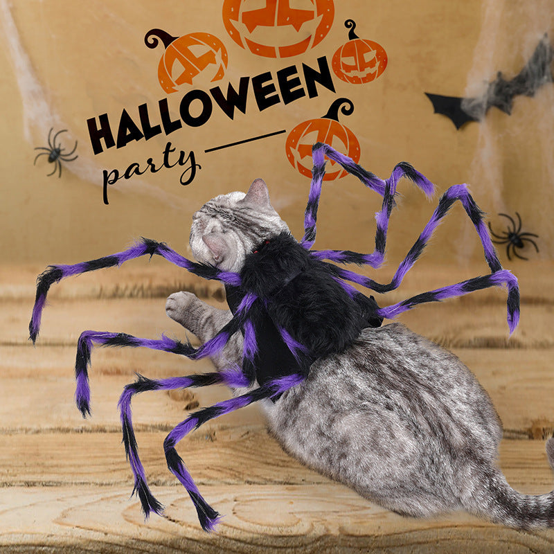 Halloween Pet Clothes Big Spider Pet Costume