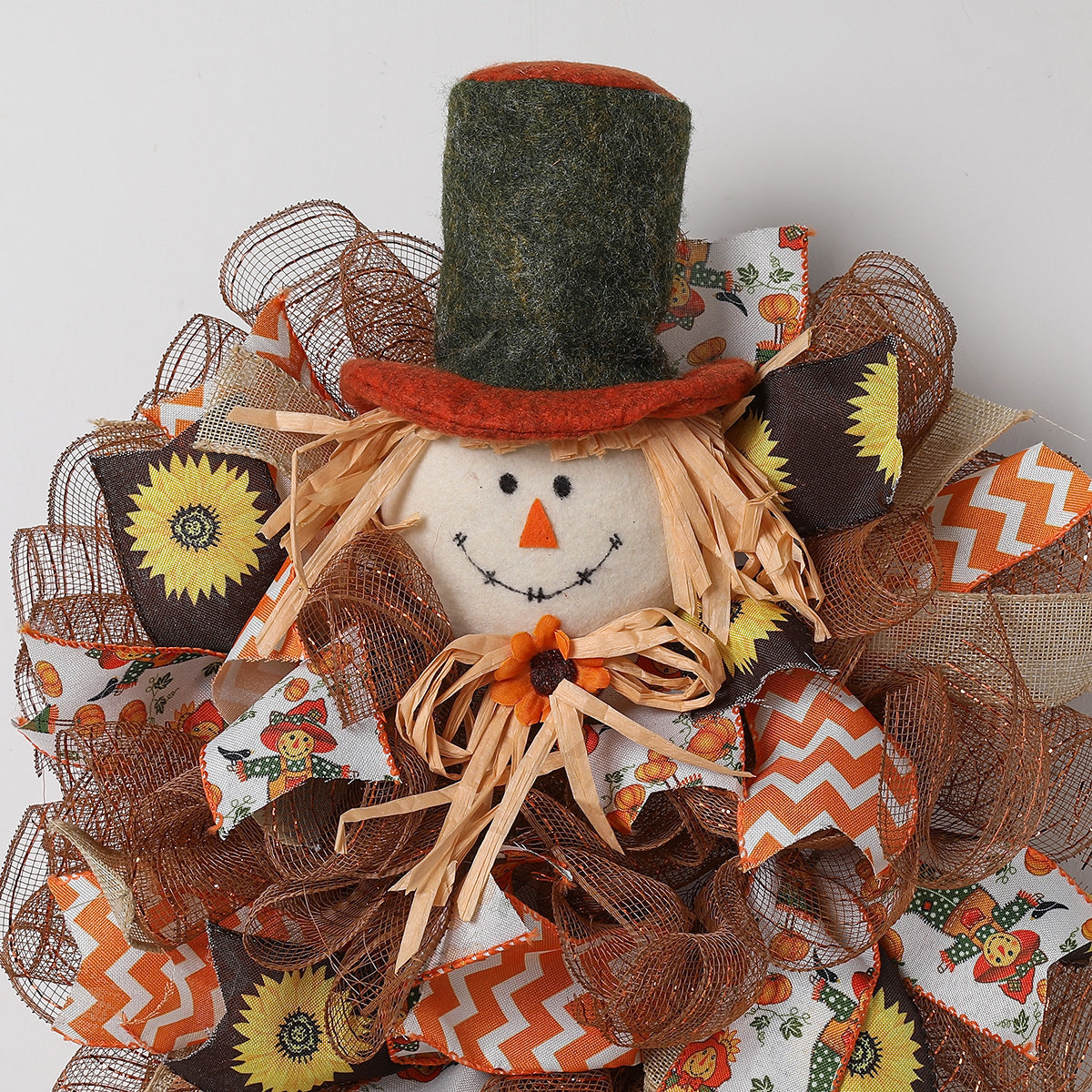 Thanksgiving Garland Simulation Scarecrow Wall Hanging Decorations