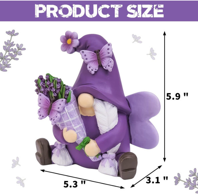 New Resin Crafts Lavender Outdoor Garden