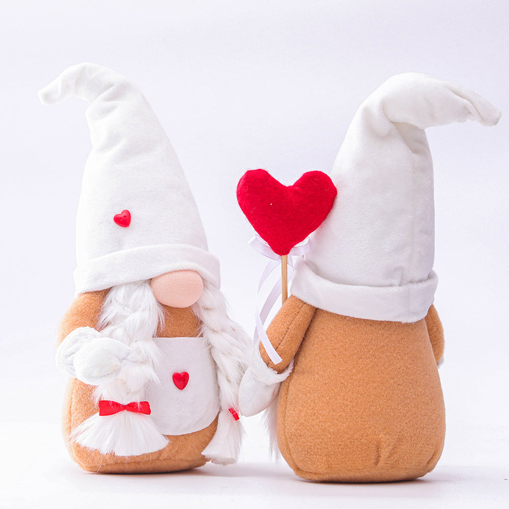 Christmas Valentine's Day Faceless Doll Elf Doll Decoration Ornaments
