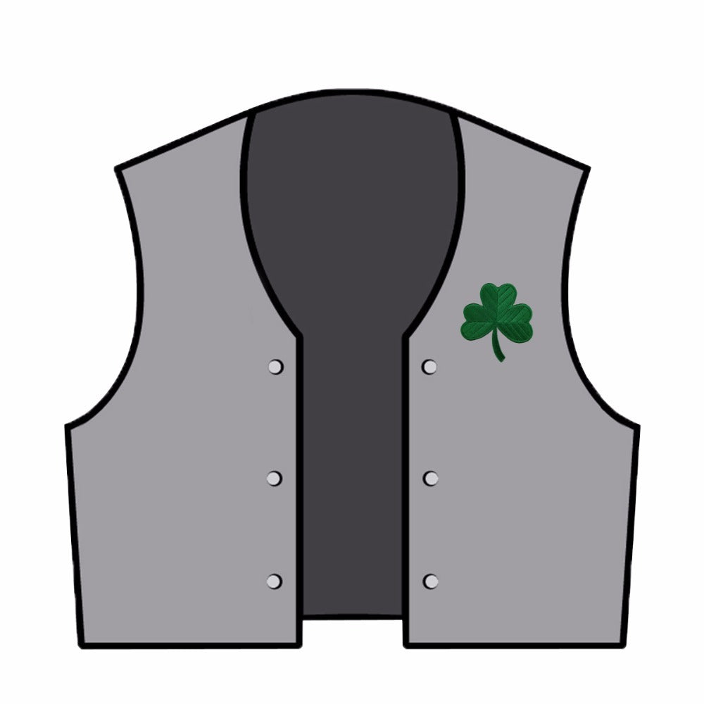 Four-leaf Clover Down Jacket Denim Patch DIY Badge Cloth Sticker, st patricks day decorations, st patricks day decor, st patrick's day decorations, st patrick day decorations, Irish Décor, irish ornaments, Decognomes, St. Patrick's Day Party Supplies, St. Patrick's Day Decorations: Shamrock, Irish & Leprechaun