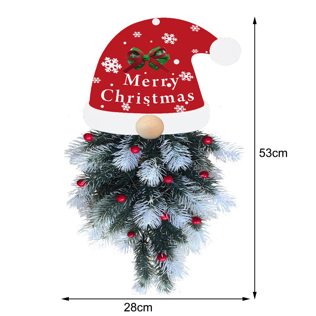 Christmas Simulation Pine Branch Garland Pendant Decoration