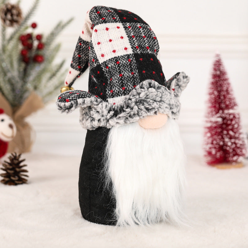 Christmas Decorations Creative Hooded Beard Doll