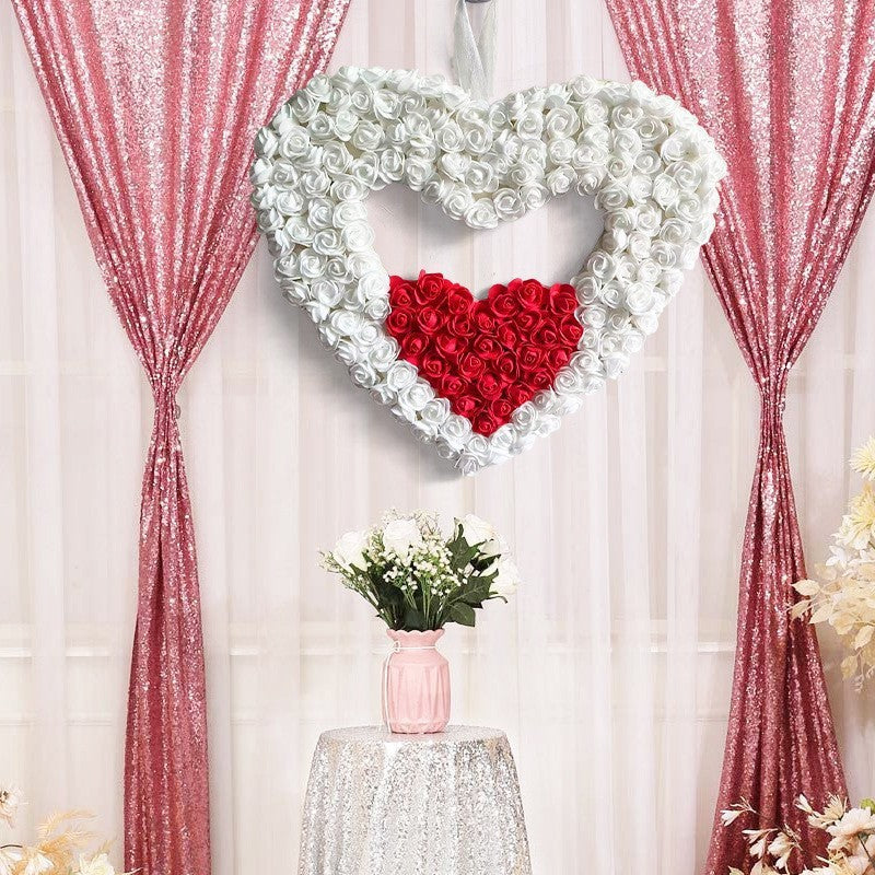 Valentine's Day Double Love Garland, valentines day, shop valentine's day deals, valentines, valentine's day gifts, valentine day, valentines day gifts, valentines day decor, Decognomes,  valentine decoration, valentines day decoratio, valentine decor, valentines decor, valentines decorations
