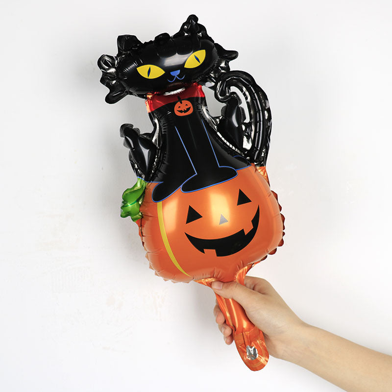 Halloween Decoration Arrangement Aluminum Film Balloons, Halloween decorations items, Halloween costumes, Halloween masks, Halloween props, Halloween animatronics, Halloween inflatables, Halloween lights, Halloween fog machines, Halloween spider webs, Halloween lanterns, Halloween banners, Halloween streamers, Halloween tableware, Halloween centerpieces, Halloween party favors, Halloween yard stakes, Halloween tombstones, Halloween candles, Halloween wreaths, Halloween garlands
