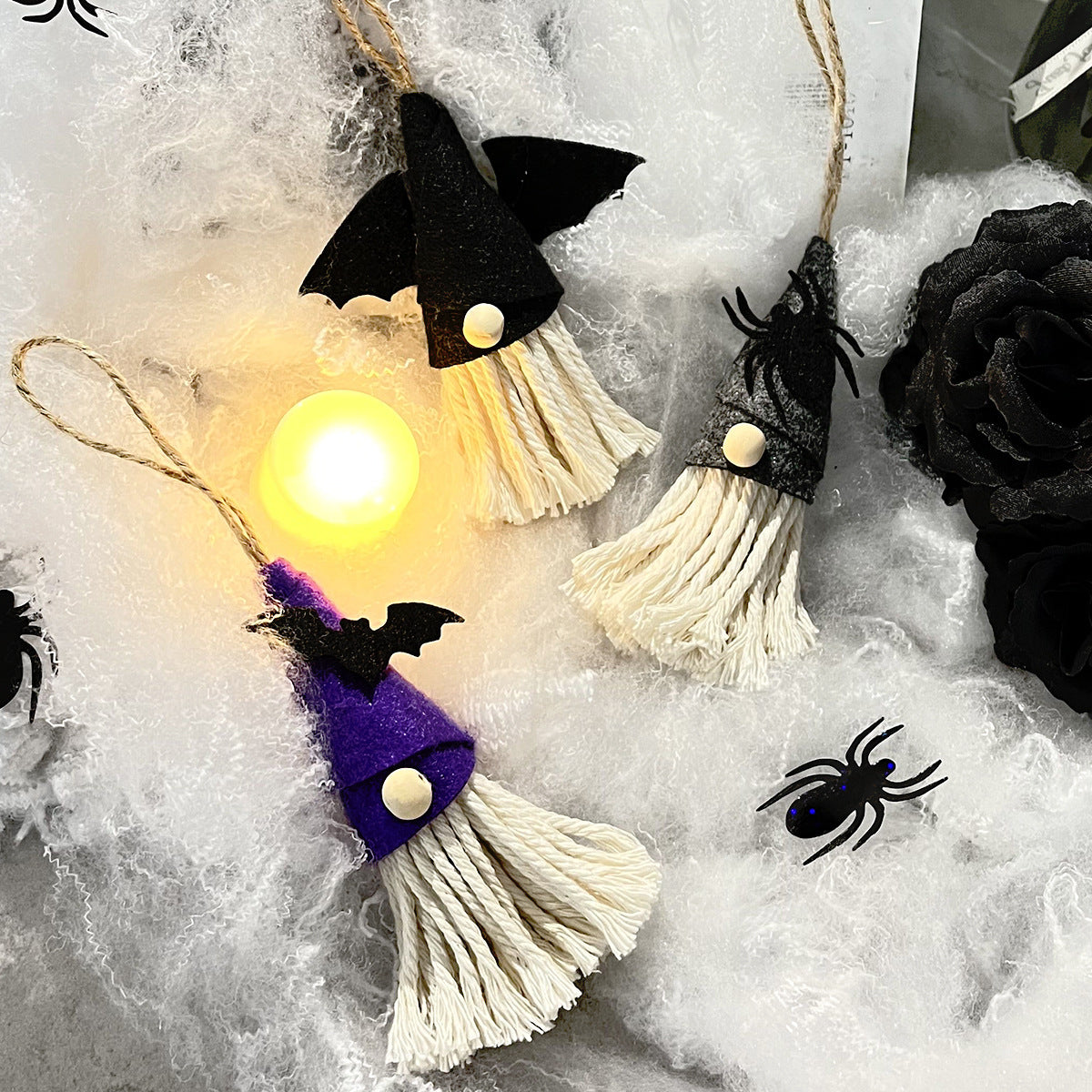 Purple Hawthorn Halloween Doll Small Pendant Decoration