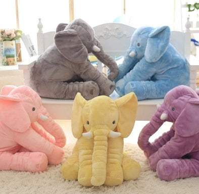 Elephant Comfort Sleep With Stuffed Animals