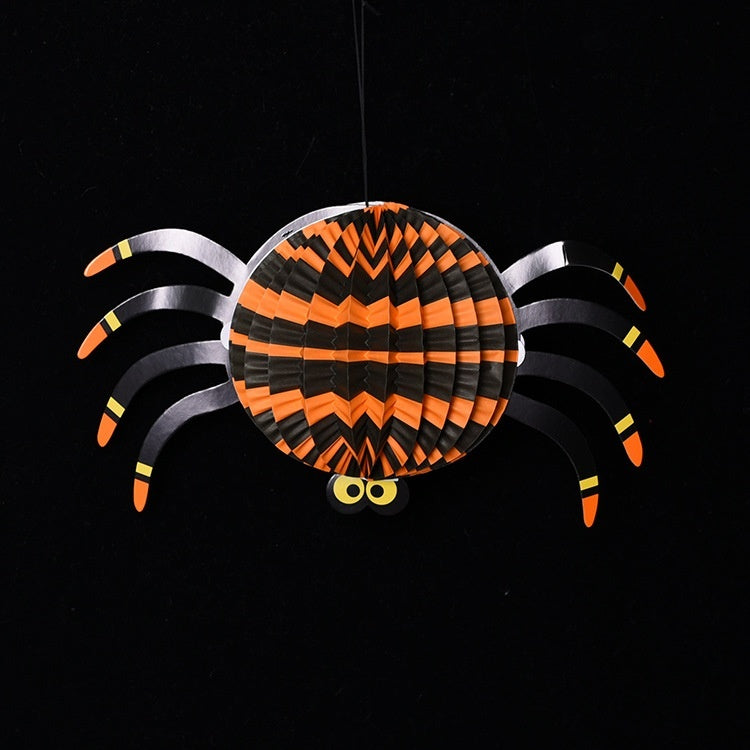 Halloween Paper Lantern Props Pumpkin Ornaments Witch Kindergarten Decorations