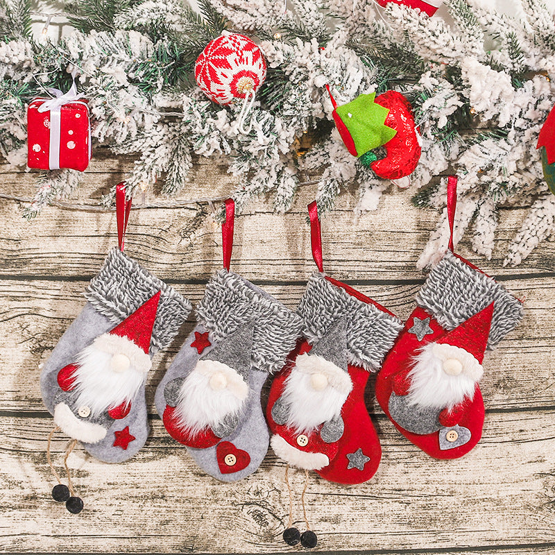 Home Christmas Stockings Decorations Pendant