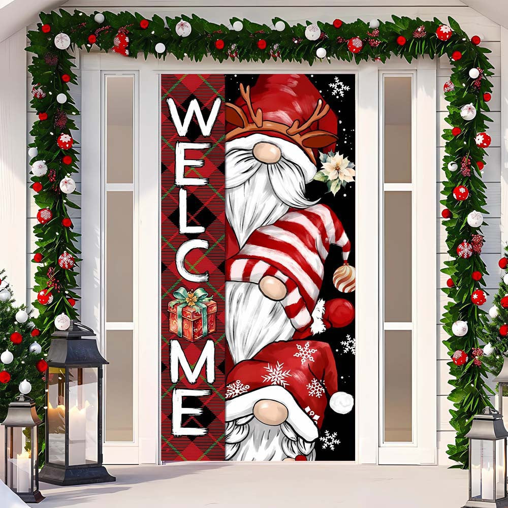 Christmas Curtain Decoration Hanging Cloth Background