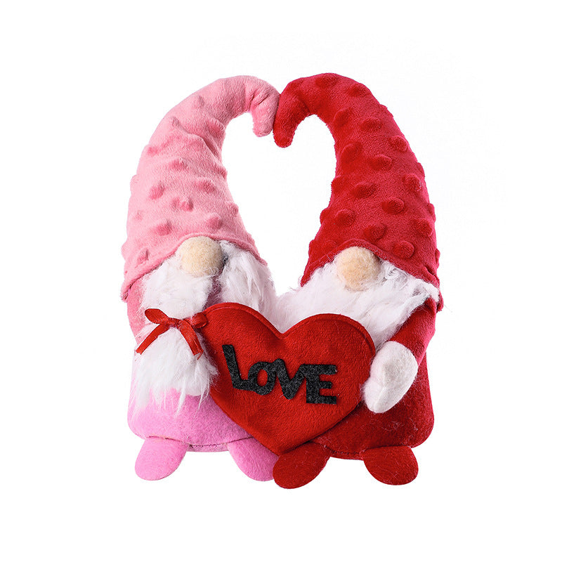 Love Faceless Dwarf Valentine's Day Doll