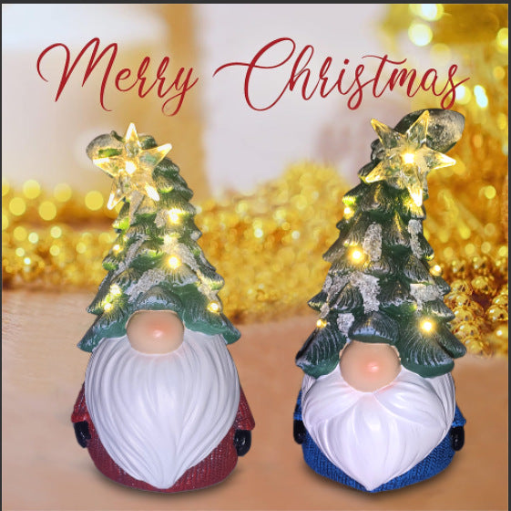 Christmas Gnomes Tree Resin Crafts Small Ornaments Indoor Home Decorations, Christmas gnomes, Scandinavian gnomes, Tomte gnomes, Nisse gnomes, Santa gnomes, Holiday gnomes, Christmas decorations, Nordic gnomes, Elf gnomes, Winter gnomes, Handmade gnomes, Rustic gnomes, Cute gnomes, Christmas ornaments, Festive gnomes, Red and white gnomes, Plush gnomes, Felt gnomes, DIY gnomes, Gift ideas,